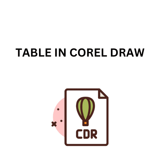 94.TABLE IN COREL DRAW